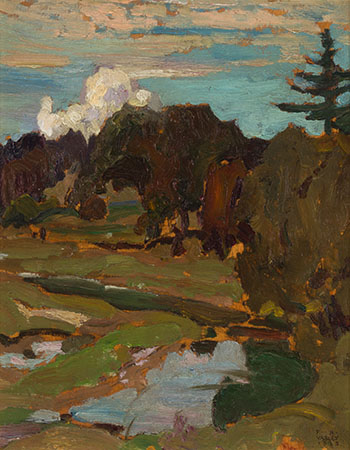 Don Valley Meadow by Frederick Horsman Varley