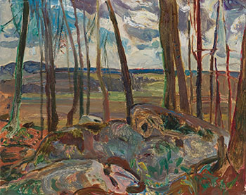 Interior of the Woods, Doon by Frederick Horsman Varley