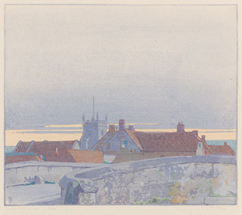 Wylye Mill Bridge by Walter Joseph (W.J.) Phillips