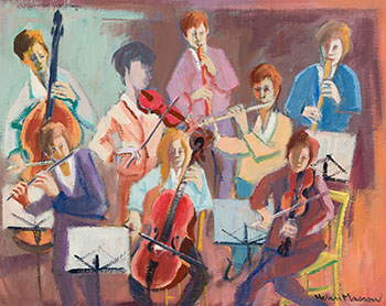 Musiciens by Henri Leopold Masson