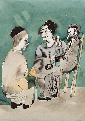 Tavern Conversation by Maxwell Bennett Bates