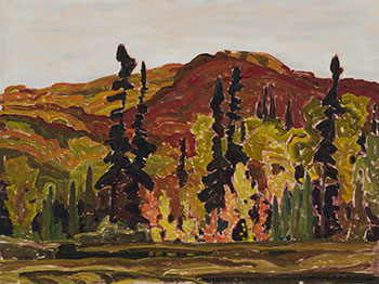 Autumn Landscape by Franklin Carmichael