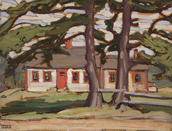 Houses Group No. IX by Lawren Stewart Harris