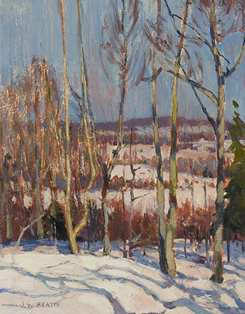 Trees in Winter by John William (J.W.) Beatty