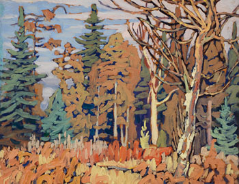 Algoma Woods I by Lawren Stewart Harris