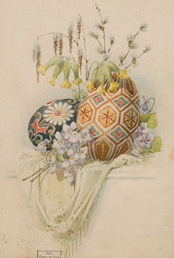 Easter Eggs by Georges Marie Joseph Delfosse