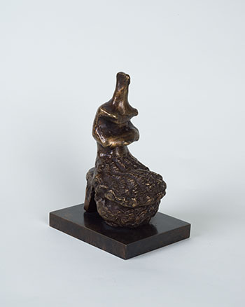 Seated Woman: Shell Skirt par Henry  Moore