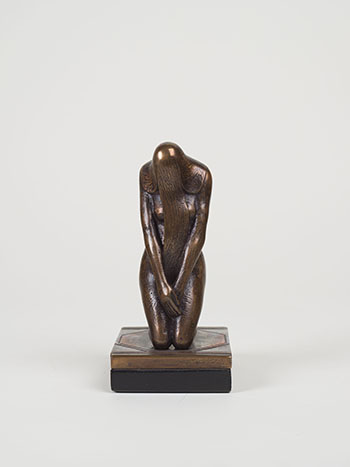 Kneeling Nude by Malcolm Woodward