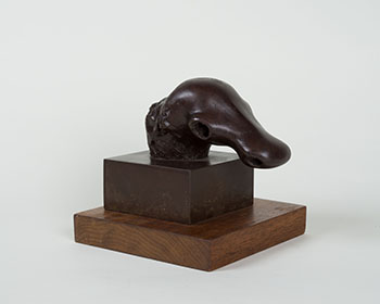 Dog's Head par Henry  Moore