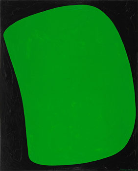 Green Ovoid par Lawrence Paul Yuxweluptun