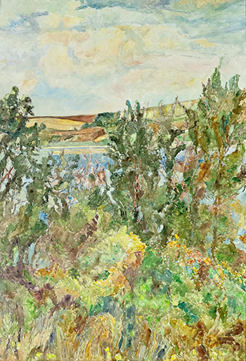 Shadows on the Trees (AC-006-89) by Dorothy Knowles