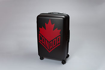 2014 Sochi Olympic and Paralympic Games Suitcase Sample (#0727) par Hudson's Bay Company 