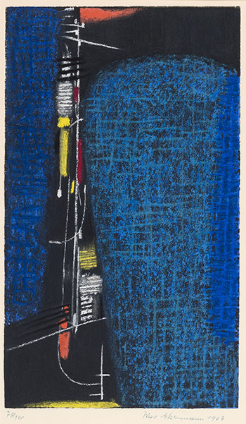 Rhythmisch geturmt (#00504) by Max Ackermann