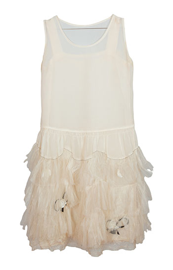 1928 Wedding Dress with Original Box purchased from the HBC Victoria, B.C. Store (#02641) par Hudson's Bay Company 