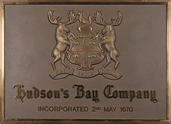 HBC Coat of Arms Sign (#00271) by Hudson's Bay Company 