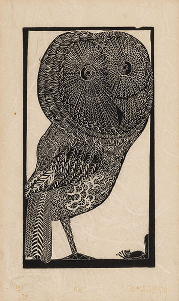 Owl (#0681) by Jacqueline Geraghty