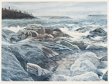Lake Superior (#0795) by Thomas Kemp Kieffer