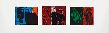 Untitled (Triptych) by Betty Roodish Goodwin