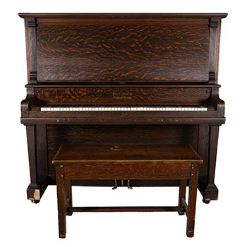 HBC Donalda Cabinet Grand Piano and Bench (#0894) by Hudson's Bay Company 