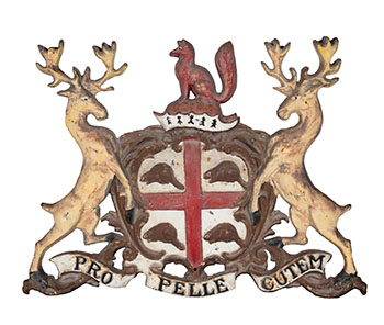 HBC Coat of Arms from Banff Store by Hudson's Bay Company 