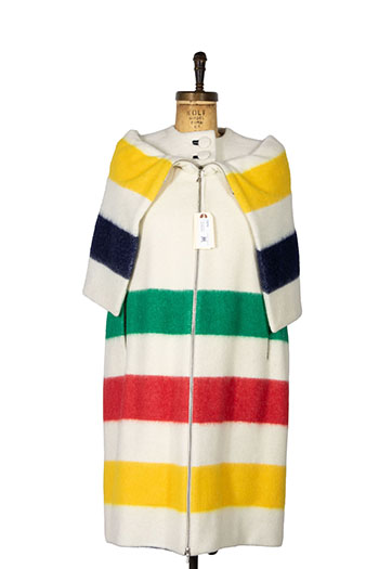 One-of-a-kind Point Blanket Coat by Erdem (#2927) by Hudson's Bay Company 