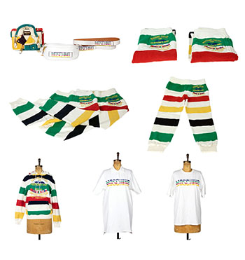 HBC x Moschino Multistripe Clothing & Accessories by Hudson's Bay Company 
