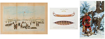 Three Prints (Heffel-1134) by  Various Artists