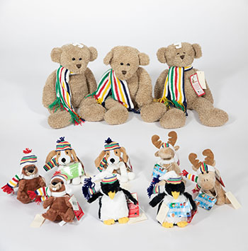 2006 HBC Holiday Charity Plushes (11 items) par Hudson's Bay Company 