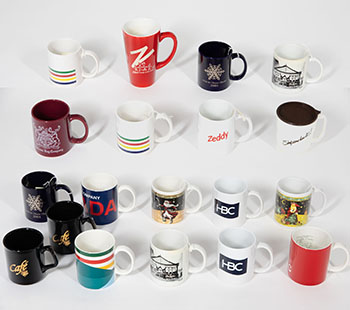 Collection of Mugs (19 items) by Hudson's Bay Company 