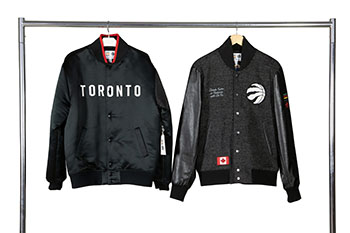 Two HBC x Raptors Jackets by Hudson's Bay Company 