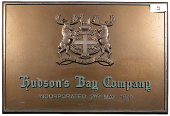 HBC Coat of Arms Sign (from Queen St. Store) - #5 by Hudson's Bay Company 