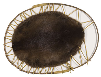 Three items: HBC Oil & Gas Beaver Pelt Cheque of $100,000,000 and Two Stretch Beaver Pelts (#52a, 2732) by Hudson's Bay Company 