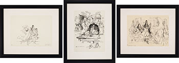 Three Works by Ronald Searle
