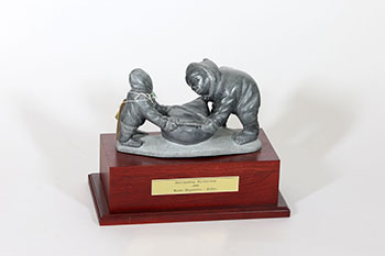 Inflating Float (#0799) by Unidentified Inuit Artist