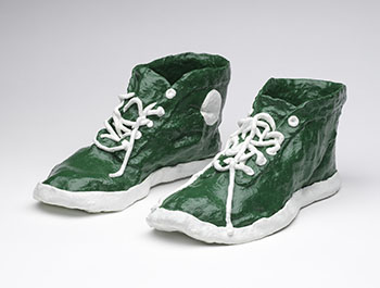 Green Running Shoes par Agatha (Gathie) Falk