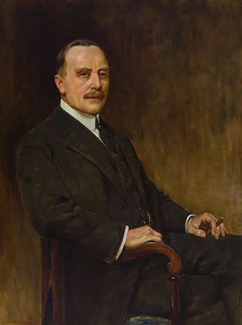 Portrait of Sir Augustus Nanton by Nicholas de Grandmaison