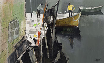 Before Rain, West Dover, Nova Scotia by John Adrian Darley Dingle