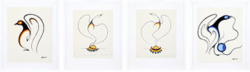 Four works by Clemence Wescoupe