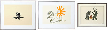 Three Works by Various Inuit Artists