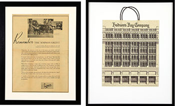 Miscellaneous Marketing and Advertising Items by Hudson's Bay Company 