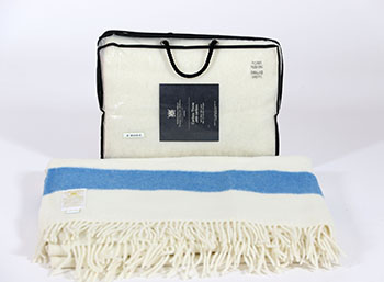Two HBC Caribou Throws by Hudson's Bay Company 