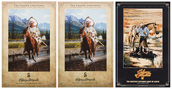 Three Calgary Stampede Posters by Hudson's Bay Company 