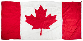 Canadian Flag by Hudson's Bay Company 