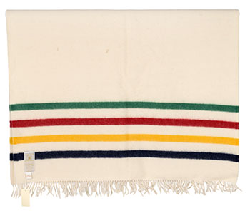 HBC Caribou Throw, multistripe (02807) by Hudson's Bay Company 