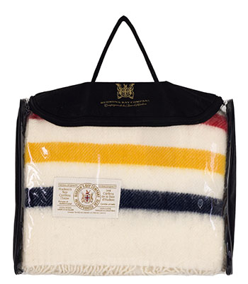 HBC Caribou Throw Blanket, multistripe (03132) by Hudson's Bay Company 