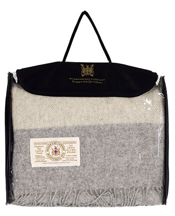 HBC Caribou Throw Blanket, glacier (03131) by Hudson's Bay Company 