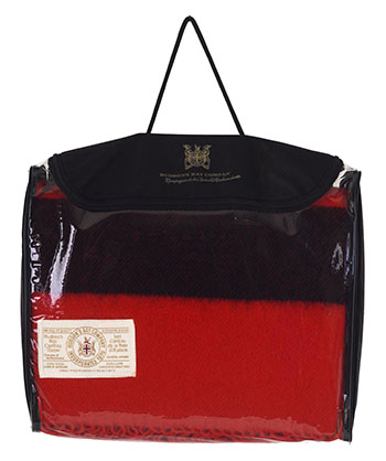 HBC Caribou Throw Blanket, scarlet (03133) by Hudson's Bay Company 