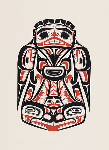 Raven Travelling with Sculpin (00214) by Dempsey Bob