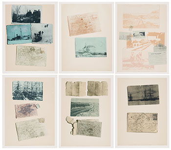 Six Works: Newfoundland Postcard Series (00540, 00541, 00542, 00543, 00553, 00586) by Frank Lapointe