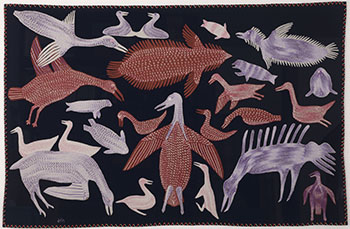 Family of Birds (00320) by Mary Yuusipik Singaqti